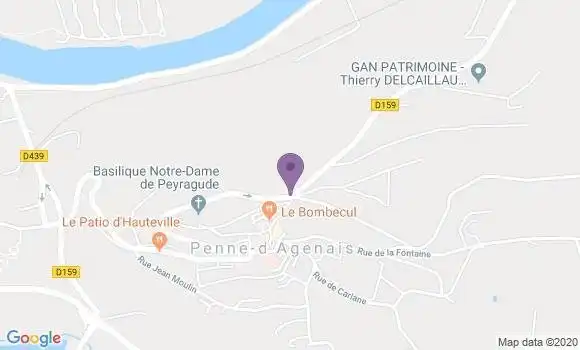 Localisation Penne d