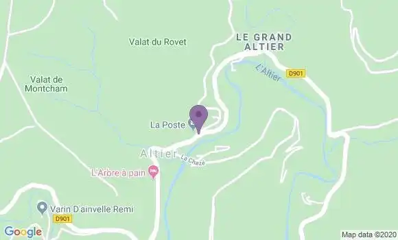 Localisation Altier Ap - 48800