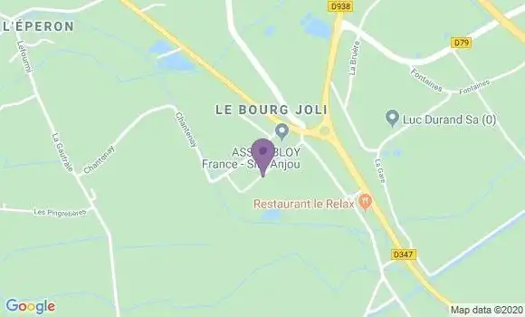 Localisation Blou Ap - 49160