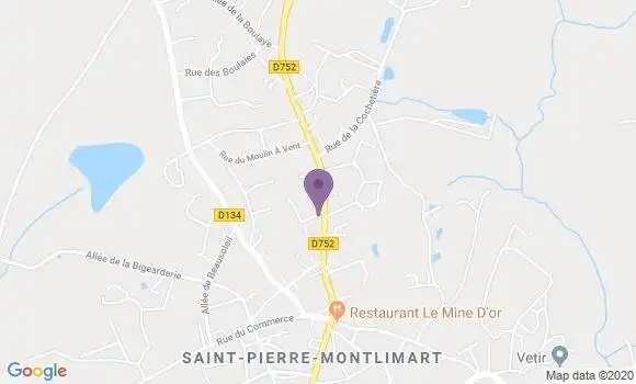 Localisation Botz En Mauges Ap - 49110