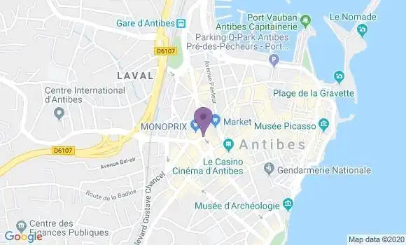 Localisation Antibes Semboules Rpc Ap - 06600