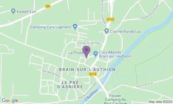Localisation Brain sur l