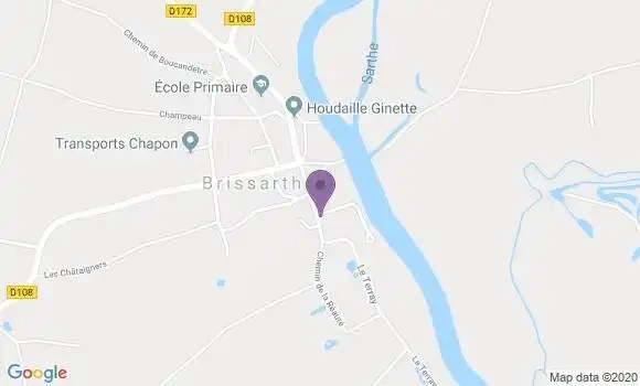 Localisation Brissarthe Ap - 49330