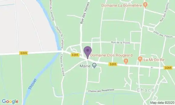 Localisation Chace Bp - 49400
