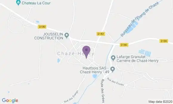 Localisation Chaze Henry Ap - 49420
