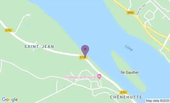 Localisation Chenehutte Treves Cunault Ap - 49350