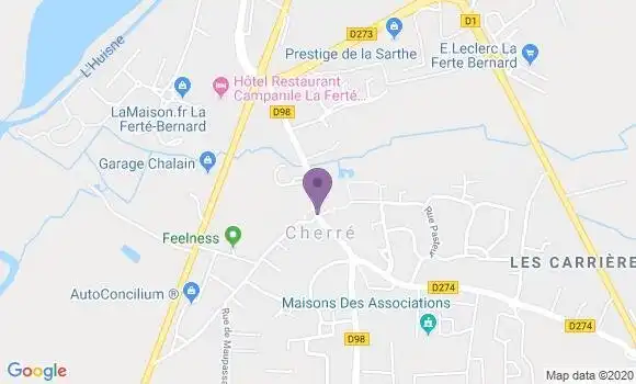 Localisation Cherre Ap - 49330