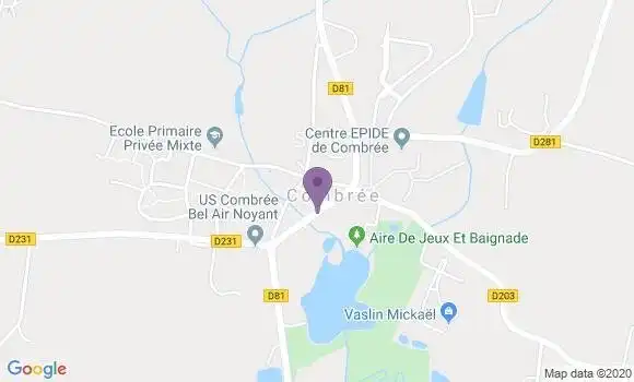Localisation Combree Bp - 49520