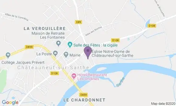 Localisation Contigne Ap - 49330