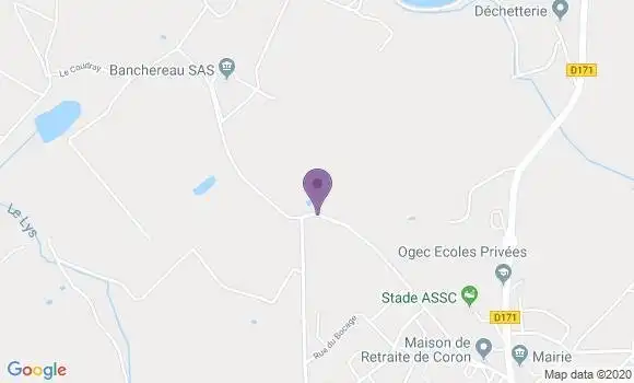 Localisation Coron Ap - 49690