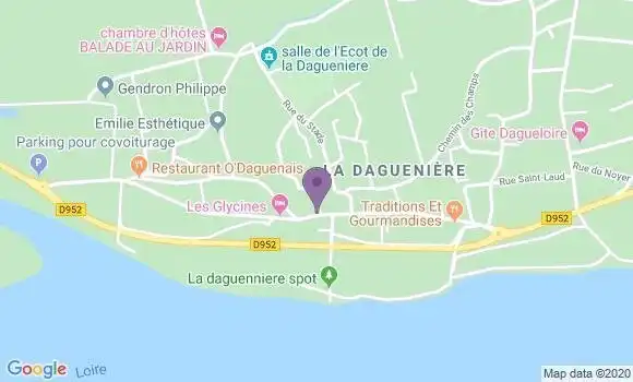 Localisation La Dagueniere Bp - 49800