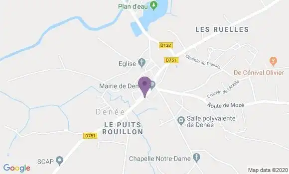 Localisation Denee Ap - 49190