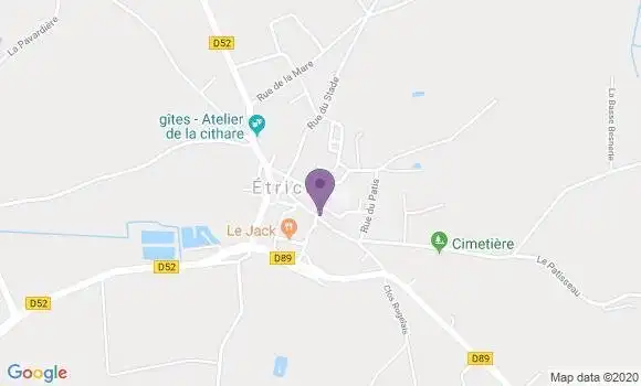 Localisation Etriche Ap - 49330