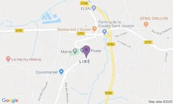 Localisation Lire - 49530