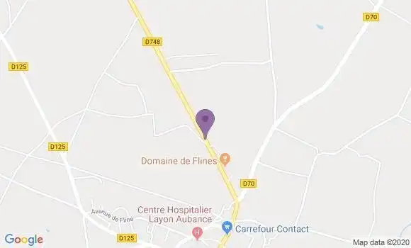Localisation Martigne Briand Bp - 49540