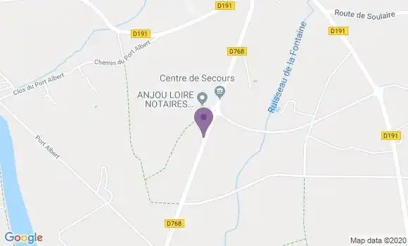 Localisation La Meignanne Bp - 49770