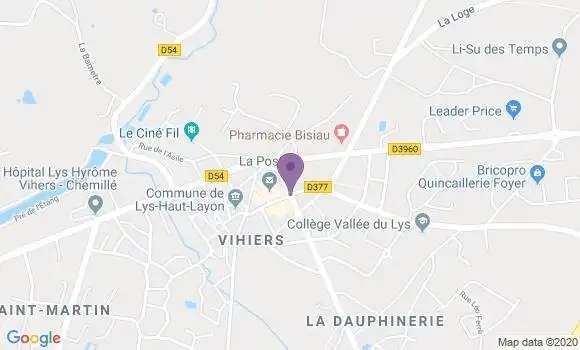 Localisation Montilliers Ap - 49310