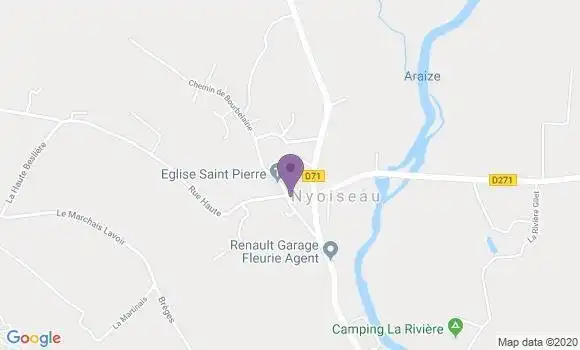 Localisation Nyoiseau Ap - 49500