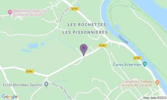 Localisation Saint Hilaire Saint Florent Bp - 49400