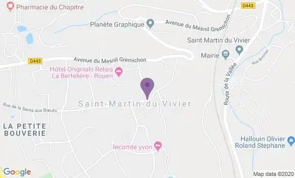 Localisation Saint Martin du Bois Ap - 49500