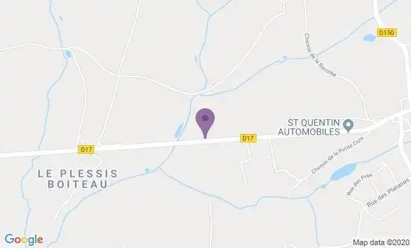 Localisation Saint Quentin En Mauges Ap - 49110