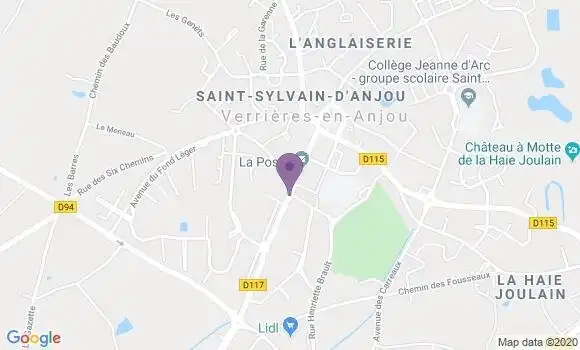Localisation Saint Sylvain d