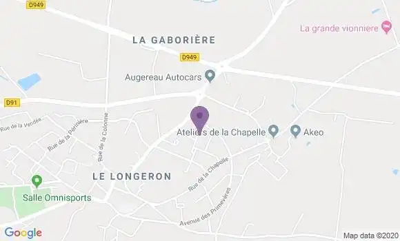 Localisation Torfou Bp - 49660