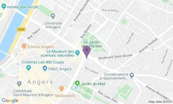 Localisation Trelaze - 49800