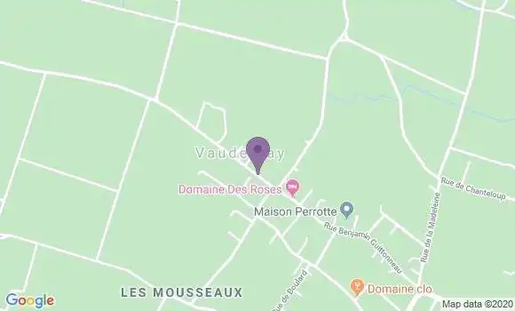 Localisation Vaudelnay Ap - 49260