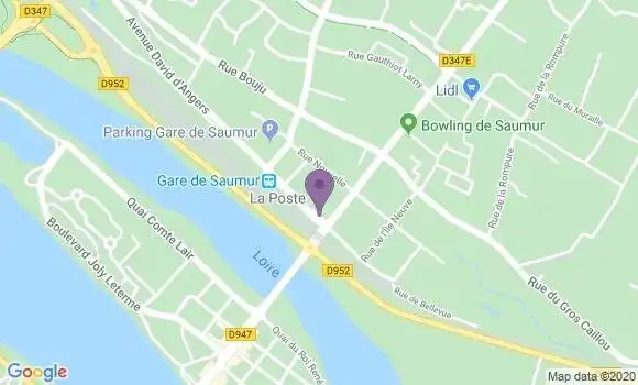 Localisation Saumur Nord Bp - 49400