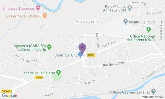 Localisation Agneaux Bp - 50180