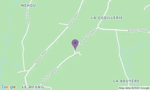 Localisation Baupte Ap - 50500