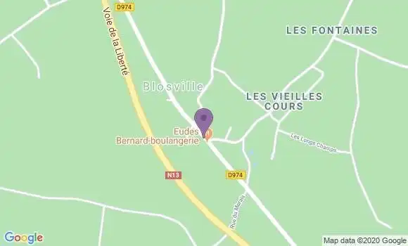 Localisation Blosville Ap - 50480