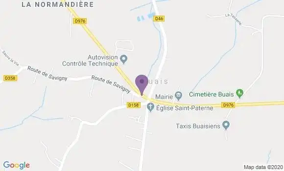 Localisation Buais Ap - 50640