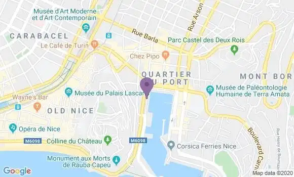 Localisation Nice Lympia - 06300