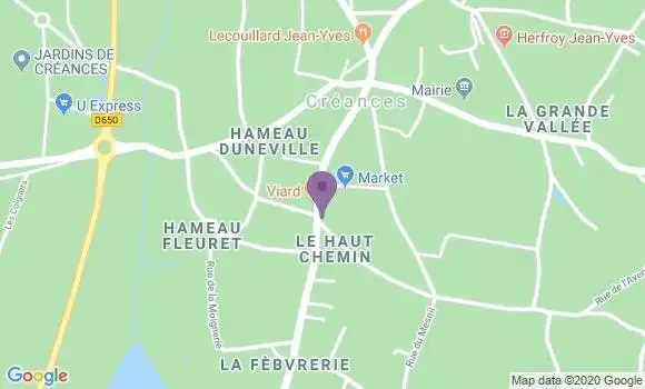Localisation Creances Bp - 50710
