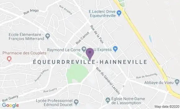 Localisation Equeurdreville Hainneville Pal - 50120