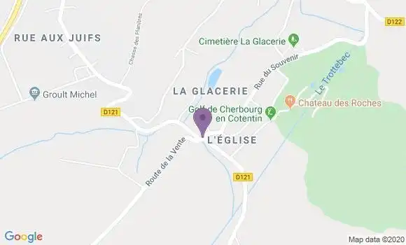 Localisation La Glacerie Bp - 50470
