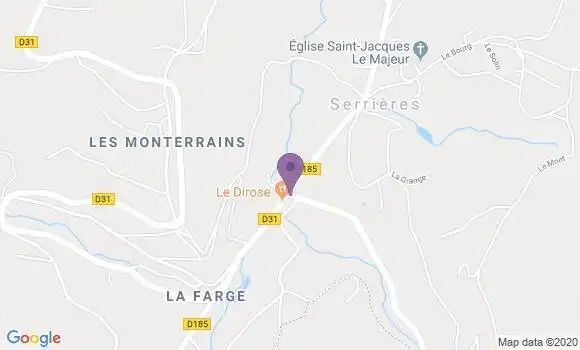 Localisation Milly Ap - 50600