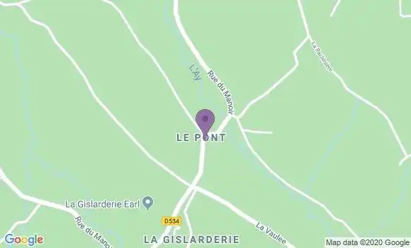 Localisation Pirou Bp - 50770
