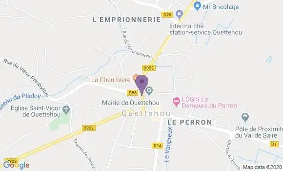 Localisation Reville Bp - 50760