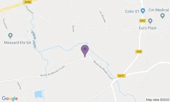 Localisation Servon Ap - 50170