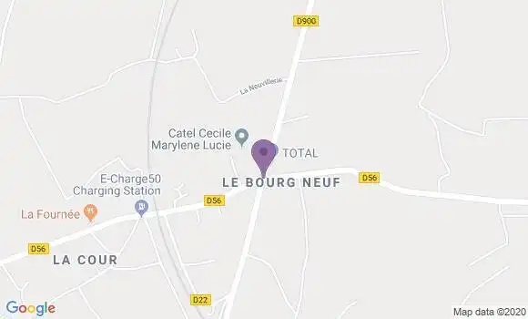 Localisation Sottevast Bp - 50260