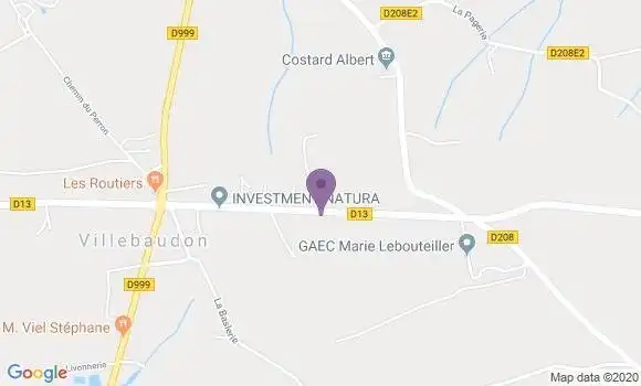 Localisation Villebaudon Ap - 50410