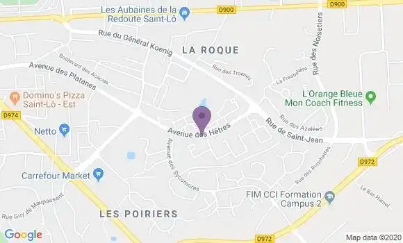 Localisation Saint Lo Val Saint Jean Bp - 50000
