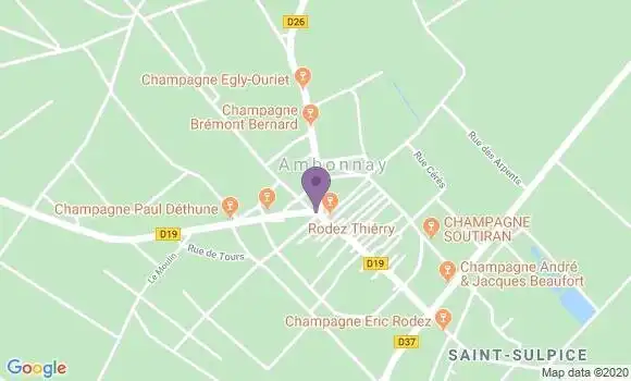 Localisation Ambonnay Bp - 51150