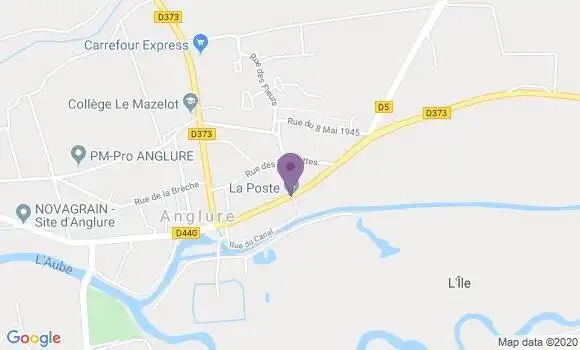 Localisation Anglure - 51260