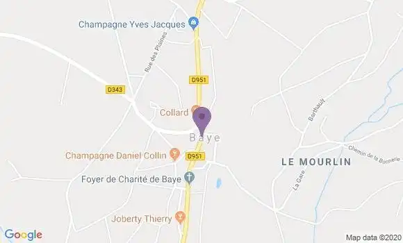 Localisation Baye Ap - 51270