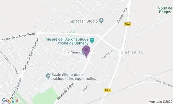 Localisation Betheny Bp - 51450