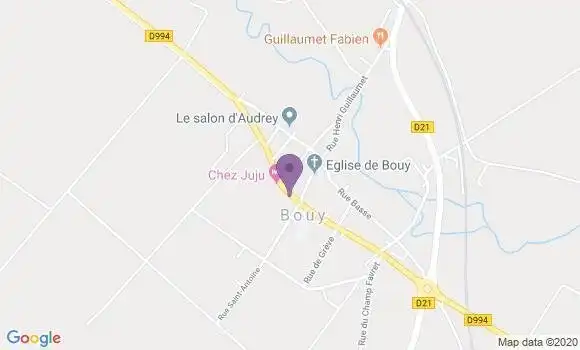 Localisation Bouy Bp - 51400